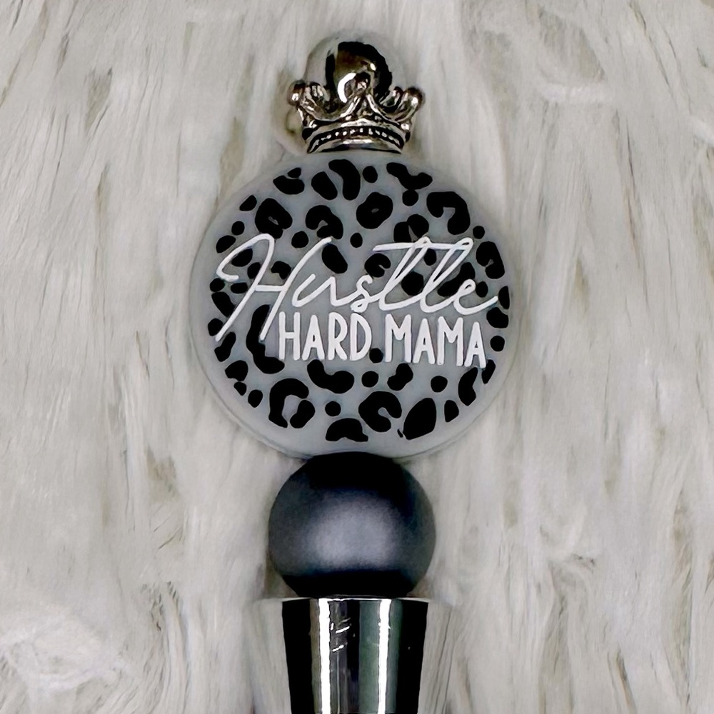 Leopard Print Wine Bottle Stopper